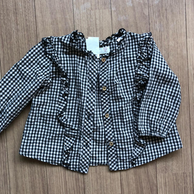 ZARA KIDS(ザラキッズ)のZARAブラウス キッズ/ベビー/マタニティのキッズ服女の子用(90cm~)(ブラウス)の商品写真