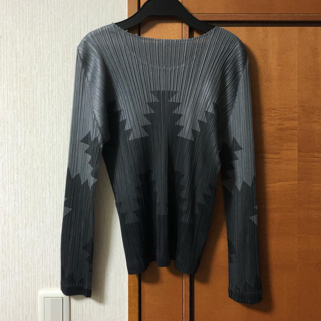 PLEATS PLEASE ISSEY MIYAKE(プリーツプリーズイッセイミヤケ)のプリーツプリーズ ネイティブ柄 トップス レディースのトップス(カットソー(長袖/七分))の商品写真