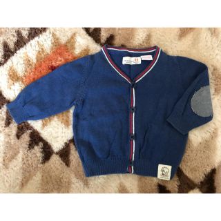 ザラキッズ(ZARA KIDS)のカーディガン ZARA 70㎝(カーディガン/ボレロ)