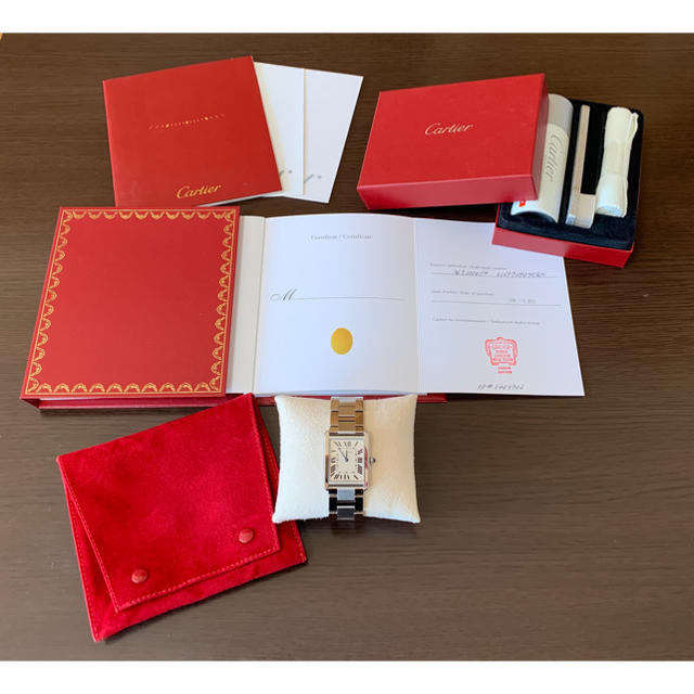 Cartier(カルティエ)のアドルノ様専用⭐️カルティエ タンクソロLM メンズの時計(腕時計(デジタル))の商品写真