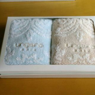 エマニュエルウンガロ(emanuel ungaro)の値下げしました‼️ウンガロ フェイスタオル 新品(タオル/バス用品)