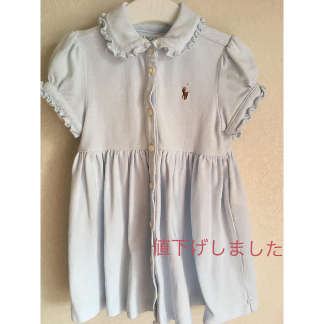 Ralph Lauren(ラルフローレン)のラルフローレンワンピース キッズ/ベビー/マタニティのベビー服(~85cm)(ワンピース)の商品写真