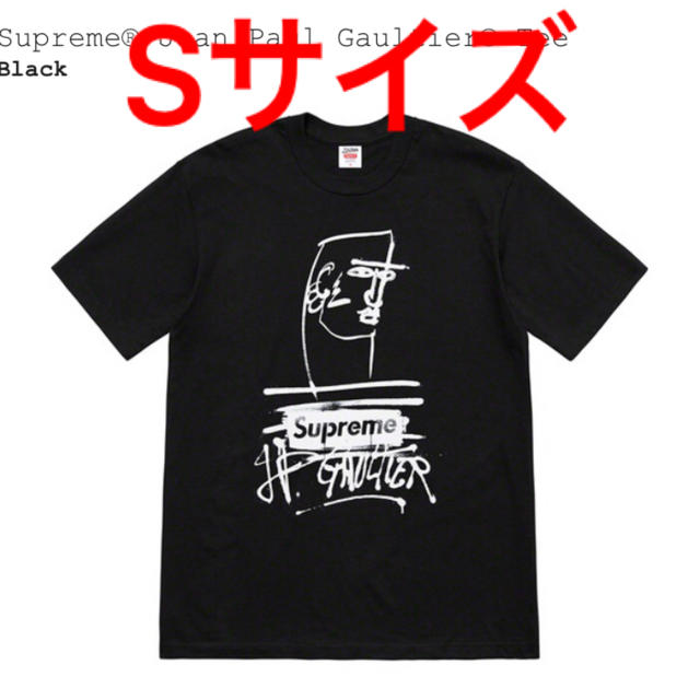 black黒サイズSサイズ supreme 19ss Jean Paul Gaultier tee