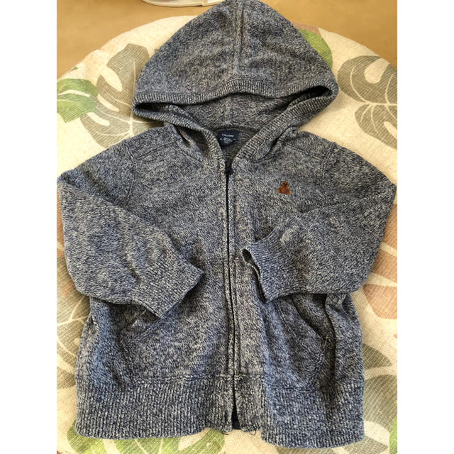 babyGAP(ベビーギャップ)のジップアップパーカー キッズ/ベビー/マタニティのベビー服(~85cm)(その他)の商品写真