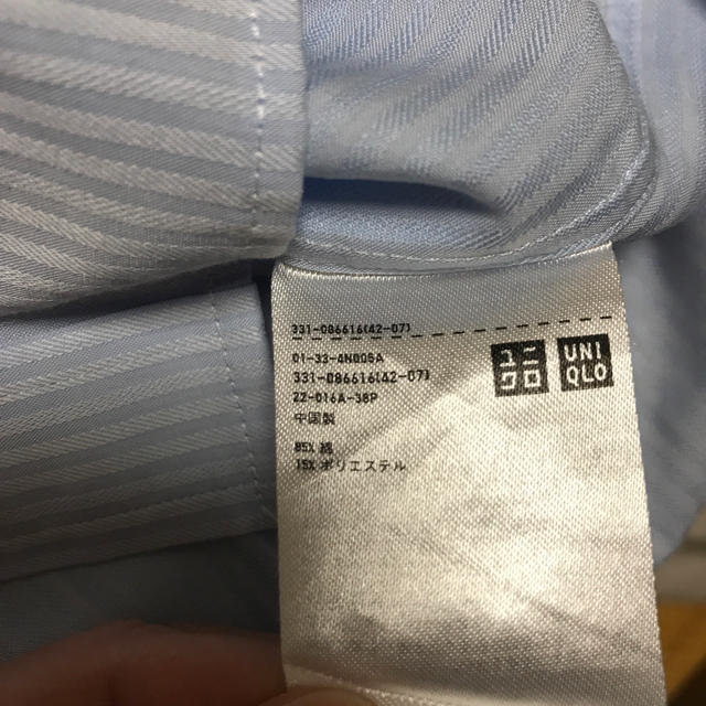 UNIQLO(ユニクロ)の【中古】メンズM ドレスシャツ ユニクロ メンズのトップス(シャツ)の商品写真