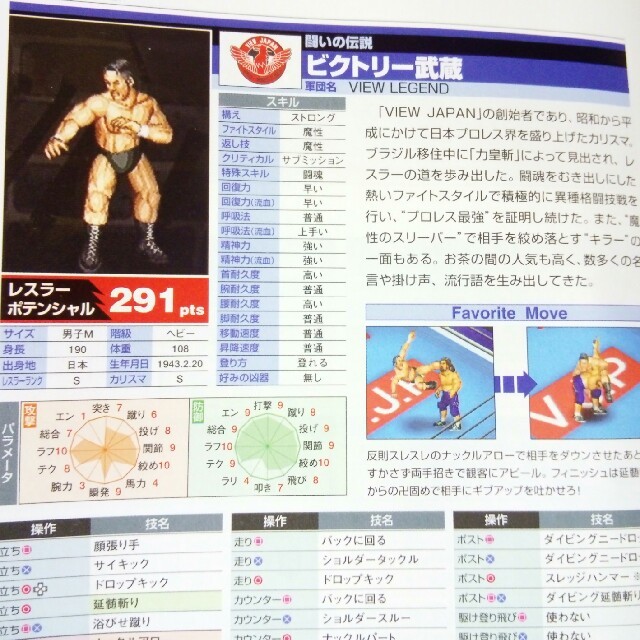 ファイヤープロレスリング 攻略本 スポーツ/アウトドアのスポーツ/アウトドア その他(格闘技/プロレス)の商品写真