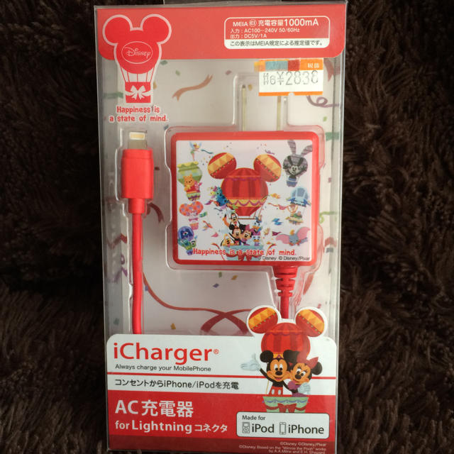 Disney Ac充電器 ディズニー の通販 By サリー S Shop ディズニーならラクマ