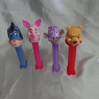 PEZ4つセット(プーさんと仲間たち)(その他)