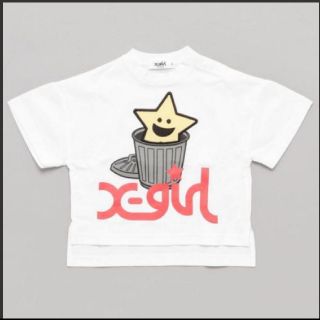 エックスガール(X-girl)の専用☆新品 2018ss エックスガール 130 ビッグシルエットTシャツ(Tシャツ/カットソー)