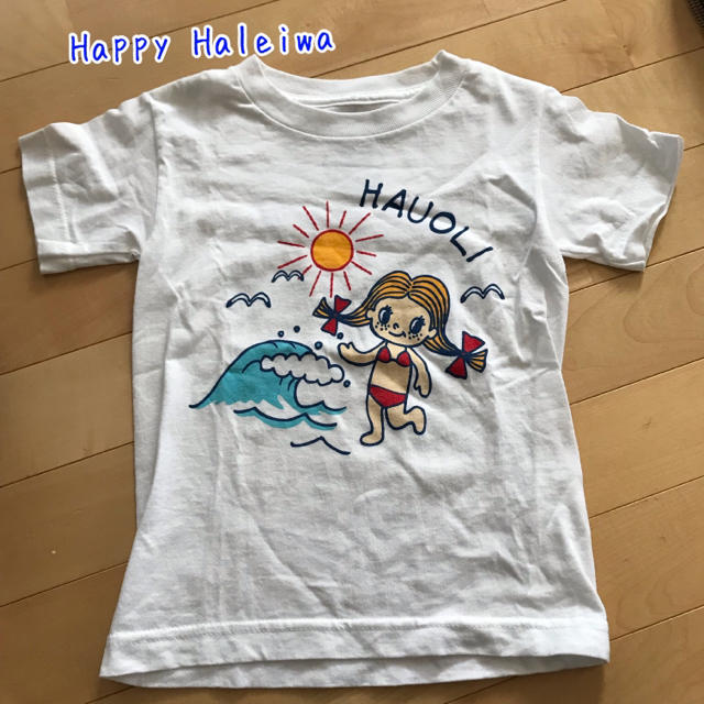 Happy  Haleiwa Tシャツ XS キッズ/ベビー/マタニティのキッズ服男の子用(90cm~)(Tシャツ/カットソー)の商品写真