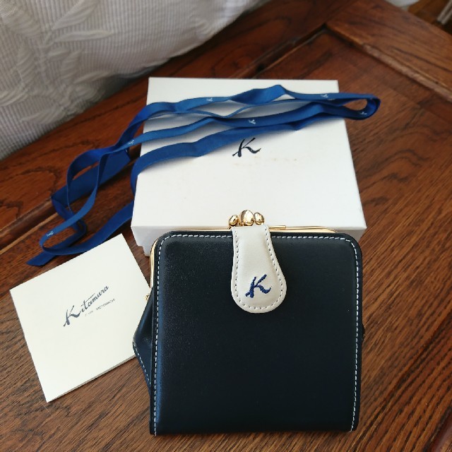 Kitamura Kitamura 2つ折りがま口財布 未使用の通販 by ギズモ 未使用品 キタムラ がま口 二折財布