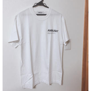 アンブッシュ(AMBUSH)のAMBUSH 白Tシャツ (半袖)(Tシャツ/カットソー(半袖/袖なし))