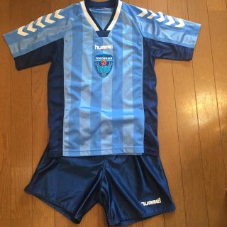 ヒュンメル(hummel)のむめこ様専用 横浜FC ユニフォーム140センチ 上のみ(ウェア)