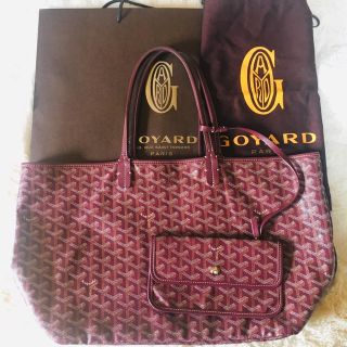 ゴヤール(GOYARD)のゴヤール サンルイPM ボルドー(トートバッグ)