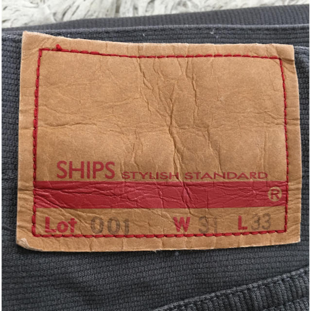 SHIPS(シップス)のSHIPS ストレートパンツ 31inch グレー メンズのパンツ(その他)の商品写真