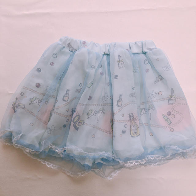 西松屋(ニシマツヤ)のチュール スカート  120  ユニコーン キッズ/ベビー/マタニティのキッズ服女の子用(90cm~)(スカート)の商品写真