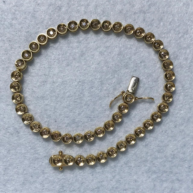 テニスブレスレット 18K ダイヤ1ct テニスブレスレット 18K ダイヤ1ct