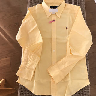 ラルフローレン(Ralph Lauren)のRALPH LAUREN ワイシャツ 150cm イエロー(ブラウス)