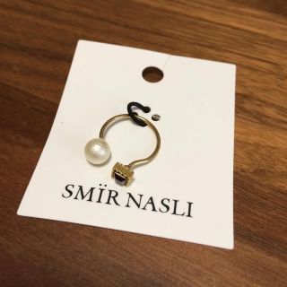 サミールナスリ(SMIR NASLI)の【未使用】サミールナスリ 指輪 リング パール(リング(指輪))