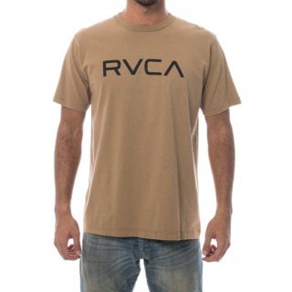 ルーカ(RVCA)の完売！ルーカ BIG RVCA SS TEEシャツ ベージュ Mサイズ(Tシャツ/カットソー(半袖/袖なし))