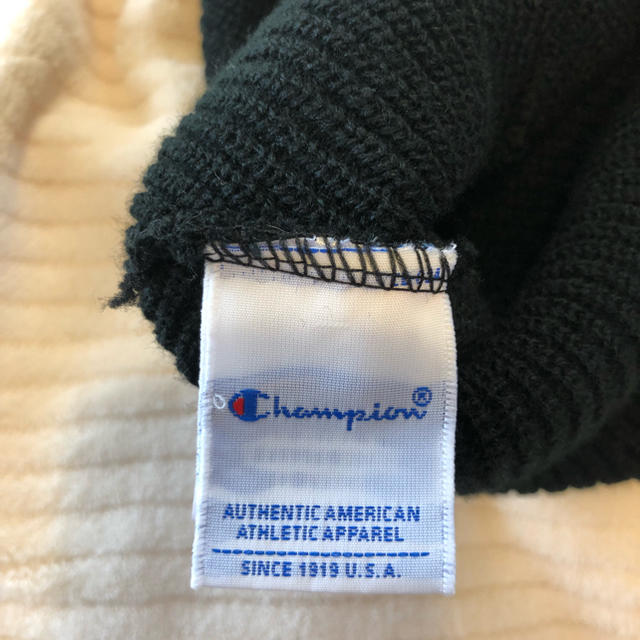 Champion(チャンピオン)のチャンピオン 黒 ニット帽 レディースの帽子(ニット帽/ビーニー)の商品写真