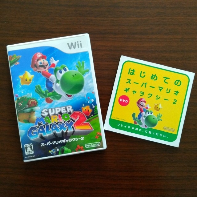 Wii(ウィー)のスーパーマリオギャラクシー２ エンタメ/ホビーのゲームソフト/ゲーム機本体(家庭用ゲームソフト)の商品写真