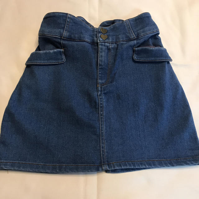 INGNI First(イングファースト)のINGNI Firstデニムスカート キッズ/ベビー/マタニティのキッズ服女の子用(90cm~)(スカート)の商品写真