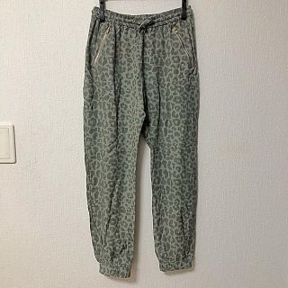 エイチアンドエム(H&M)の（180）ヒョウ柄 裾絞り サルエル風パンツ 140cm(パンツ/スパッツ)