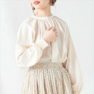 ナチュラルクチュール(natural couture)のプチハイギャザーブラウス(シャツ/ブラウス(長袖/七分))