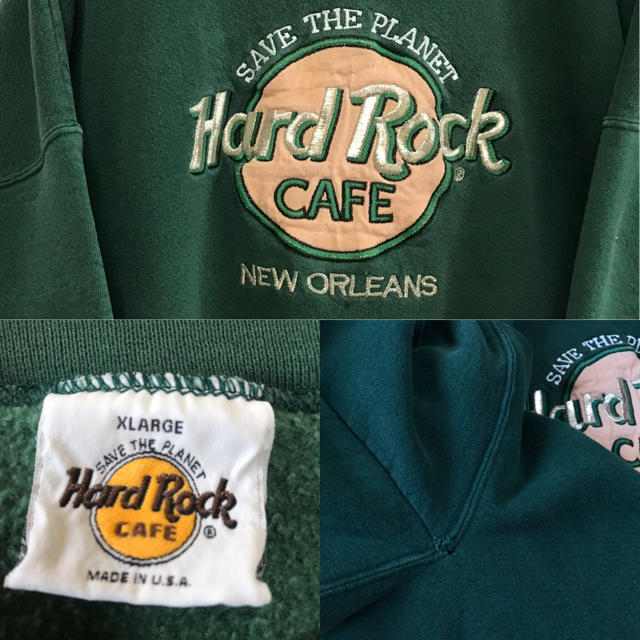 ハードロックカフェ hard rock cafe トレーナー スウェット 90sの通販