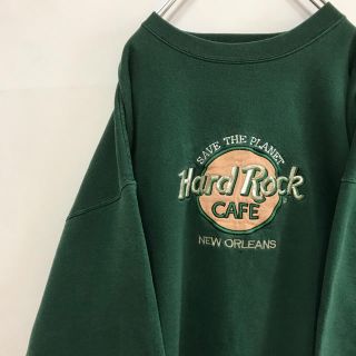 ハードロックカフェ hard rock cafe トレーナー スウェット 90sアメリカ古着