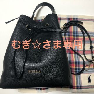 フルラ(Furla)の【美品★FURLA】フルラ  ２wayショルダーバッグ costanza 黒(ショルダーバッグ)