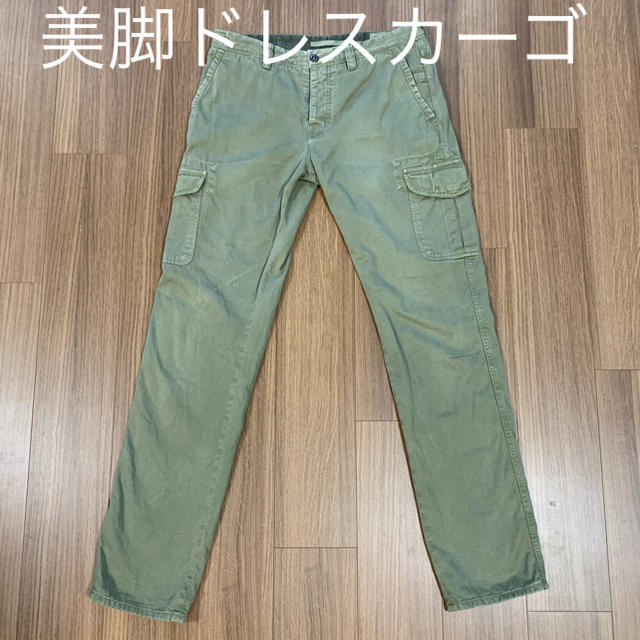 G.T.A - G.T.A TWISTED ドレスカーゴパンツ カーキの通販 by G.T.A - G.T.A TWISTED ドレスカーゴパンツ カーキの通販 by