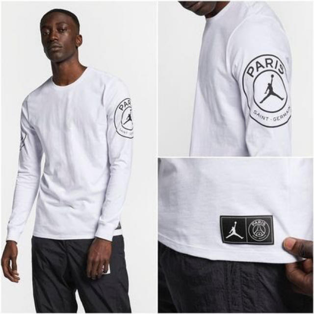 NIKE(ナイキ)のJordan x PSG Long sleeve Tee メンズのトップス(Tシャツ/カットソー(七分/長袖))の商品写真