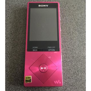 ウォークマン(WALKMAN)のSONY WALKMAN Aseries  NW-A25HN ボルドーピンク(ポータブルプレーヤー)