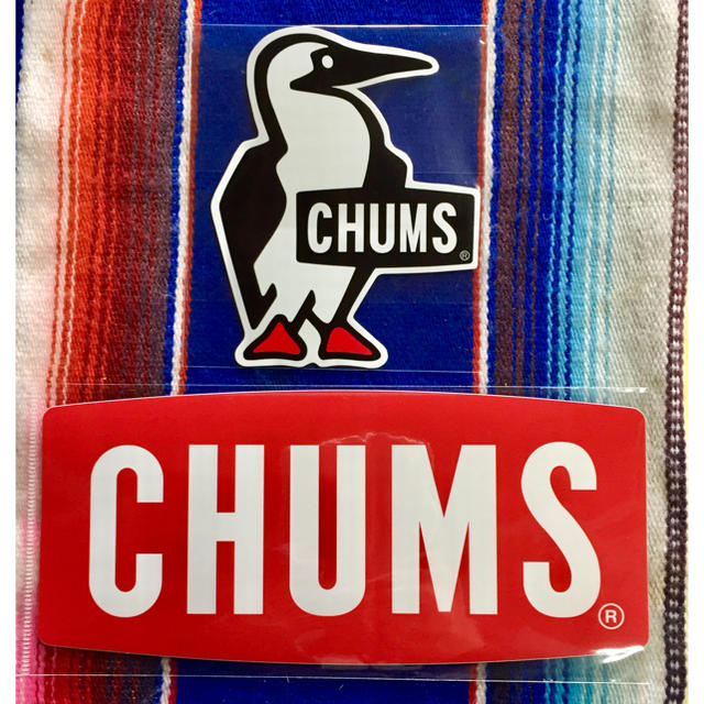 CHUMS(チャムス)の新品 CHUMS  Sticker 2枚セット チャムス ステッカー a スポーツ/アウトドアのスポーツ/アウトドア その他(その他)の商品写真