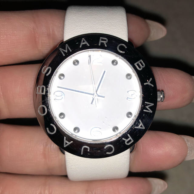 MARC BY MARC JACOBS(マークバイマークジェイコブス)の まりママ様専用 マークバイマークジェイコブス 腕時計 ホワイト レディースのファッション小物(腕時計)の商品写真