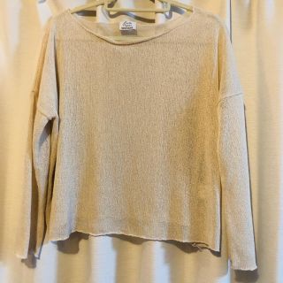 ザラ(ZARA)のZARAサマーニット(カットソー(長袖/七分))