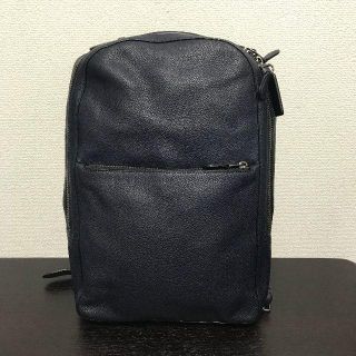 COACH - コーチ リュック ネイビー 美品！ レザー の通販 by yo-'s