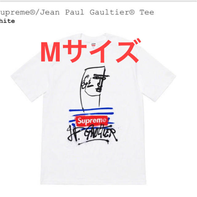 Supreme Jean Paul Gaultier Tee ホワイト M ①