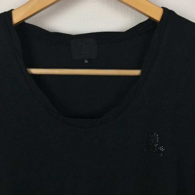Roen(ロエン)の美品 Roen ロエン 半袖カットソー ブラック サイズ42 メンズのトップス(Tシャツ/カットソー(半袖/袖なし))の商品写真