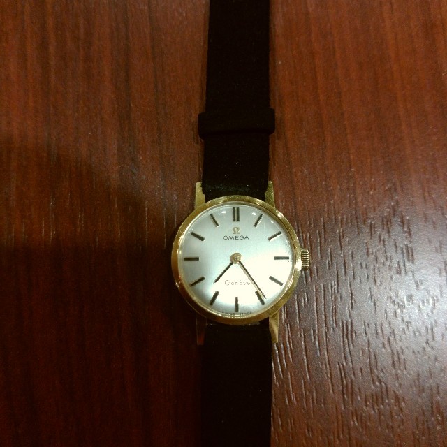 オメガ　時計　k18　手巻き レディースのファッション小物(腕時計)の商品写真