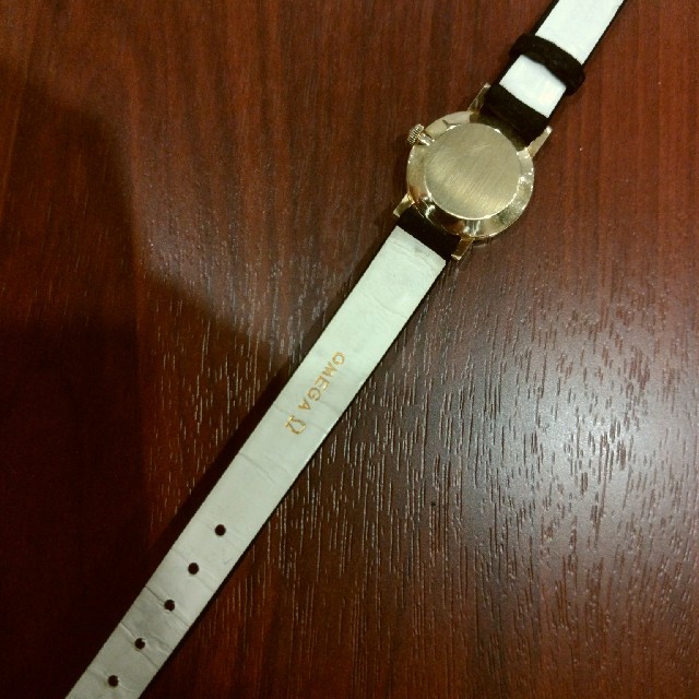 オメガ　時計　k18　手巻き レディースのファッション小物(腕時計)の商品写真