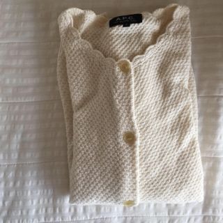 アーペーセー(A.P.C)のa.p.c cotton knit cardigan(カーディガン)