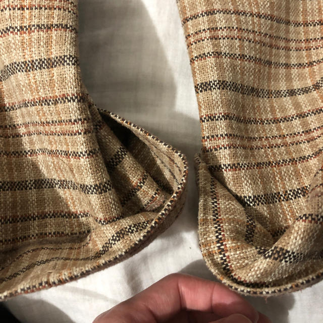AURALEE SILK SUMMER TWEED SLACKS AURALEE SILK SUMMER TWEED SLACKS