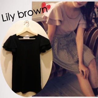 リリーブラウン(Lily Brown)のLily brown♡チュールtops(シャツ/ブラウス(半袖/袖なし))