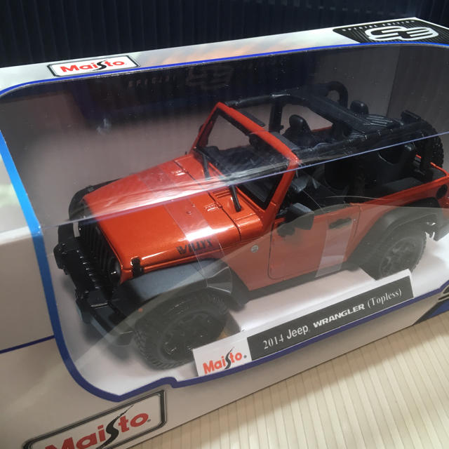 Jeep(ジープ)の希少 新品未開封  1/18 Maisto 2014 Jeep WRANGLER エンタメ/ホビーのおもちゃ/ぬいぐるみ(ミニカー)の商品写真