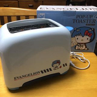 ハローキティ(ハローキティ)のエヴァンゲリオンxハローキティ ポップアップトースター(綾波レイ)(調理機器)