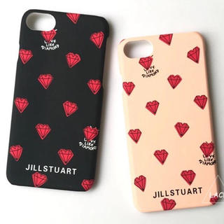 ジルスチュアート(JILLSTUART)のジルスチュアートロゴ入り ダイヤハートが可愛い♡  iPhone Xsケース(iPhoneケース)