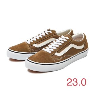 ヴァンズ(VANS)のvans☆オールドスクール ブラウン BREEN 23.0(スニーカー)